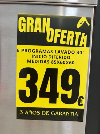 Lavavajillas Edesa 13 cubiertos