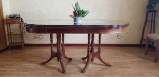 Vendo mueble de salón con mesa y juego de 6 sillas