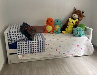 Cama nido blanca buen estado