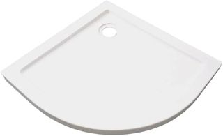 Plato de ducha acrílico semicircular