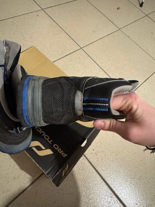 Scarponi Trekking N.41 Nero/Blu waterproof