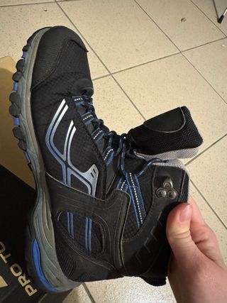 Scarponi Trekking N.41 Nero/Blu waterproof