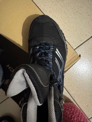 Scarponi Trekking N.41 Nero/Blu waterproof