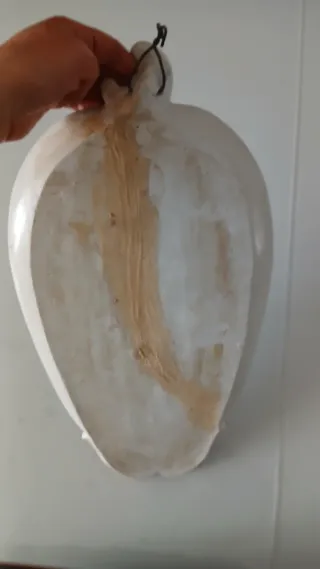 Decorazione murale floreale in ceramica