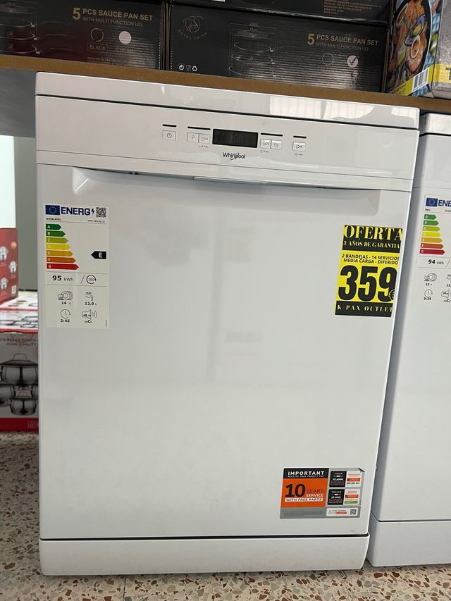 Lavavajillas Whirlpool WFC 38+26