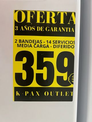 Lavavajillas Whirlpool WFC 38+26