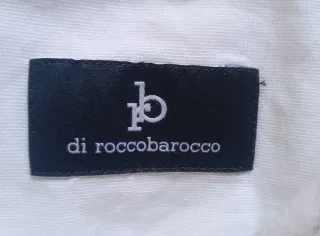 Camicia Rocco Barocco Cotone Bianca XXL
