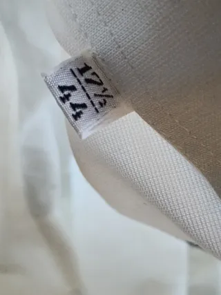 Camicia Rocco Barocco Cotone Bianca XXL