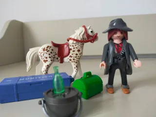 Lote Playmobil Western Bandido custom