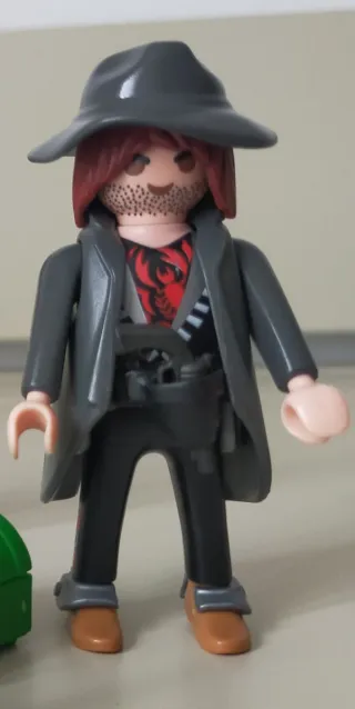 Lote Playmobil Western Bandido custom