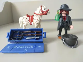 Lote Playmobil Western Bandido custom