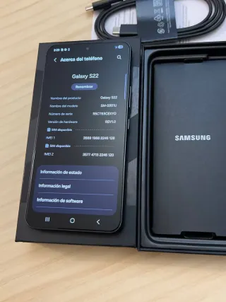 Samsung Galaxy S22 5G Negro