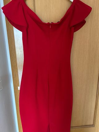 Vestido Etxart & Panno Rojo Talla S