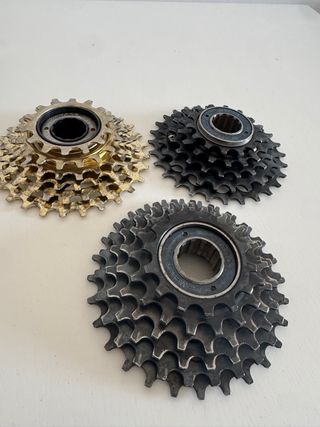 Lotto ricambi e accessori bici