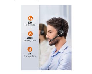 Auriculares TeckNet Bluetooth + USB Dongle