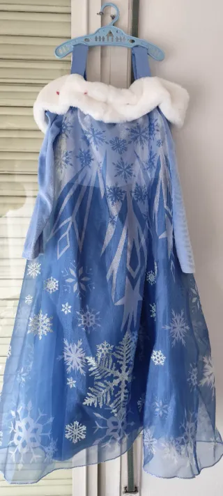 Disfraz Frozen Niña Azul