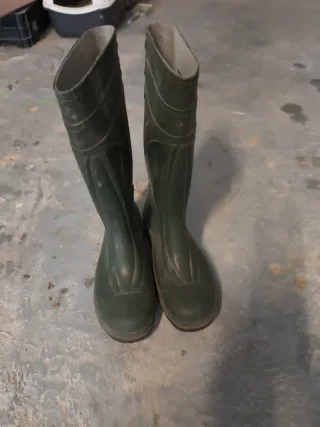 Botas de agua verdes