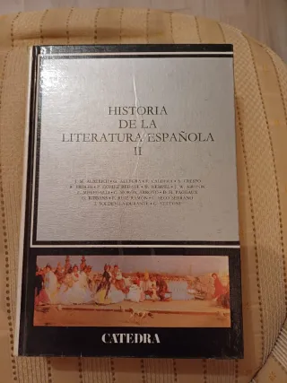 Historia de la literatura española II