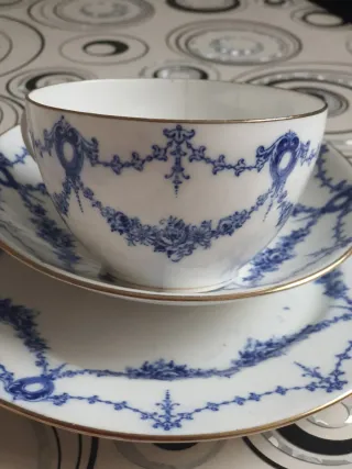 Tazzina da tè inglese vintage in porcellana