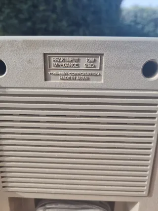 Radiocassette Toshiba RT-SX1