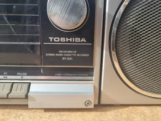 Radiocassette Toshiba RT-SX1
