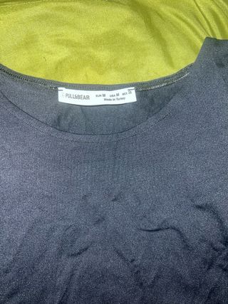 Top negro sin mangas