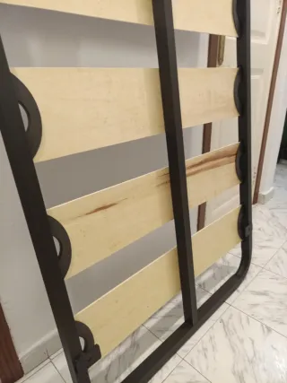 Somier láminas gruesas 90x190