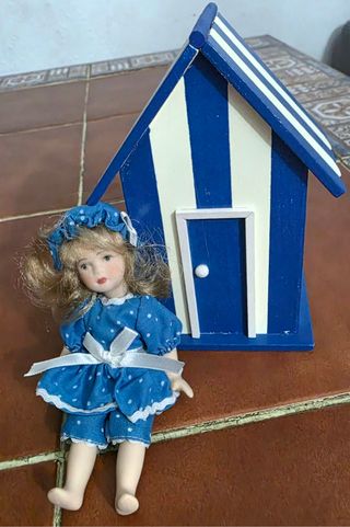 Colección 57 Muñecas Porcelana Lucyle 1:12