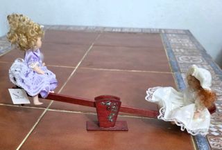 Colección 57 Muñecas Porcelana Lucyle 1:12