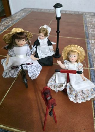 Colección 57 Muñecas Porcelana Lucyle 1:12