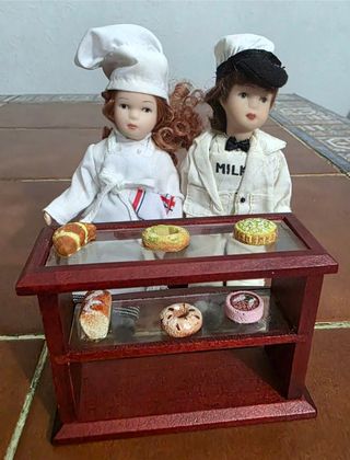 Colección 57 Muñecas Porcelana Lucyle 1:12