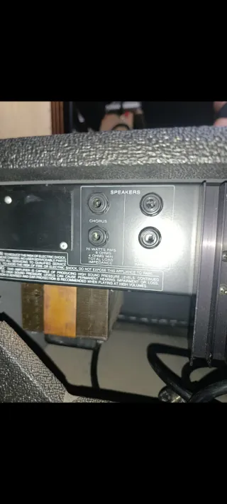 Cabezal Ampeg SVT 140TC y Pantalla 1x12