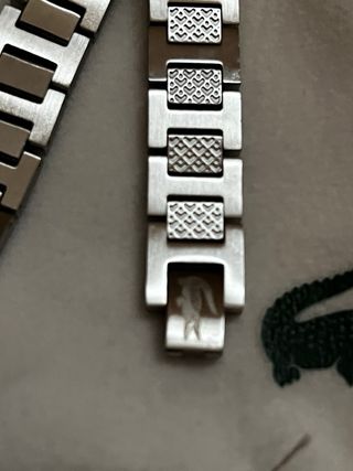 Pulsera Lacoste Plata