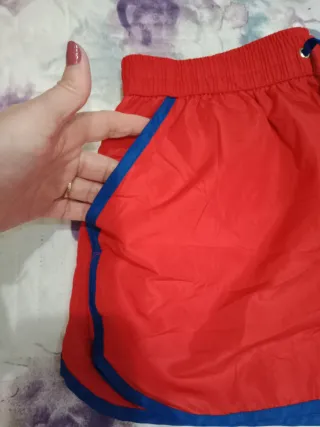 Bañador/Short Hombre Talla XL Rojo/Azul