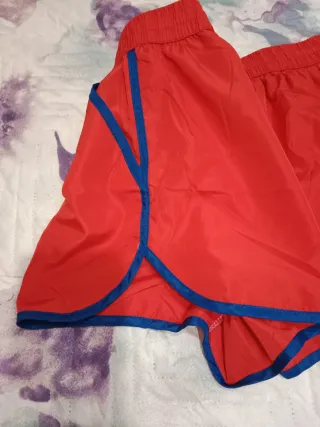 Bañador/Short Hombre Talla XL Rojo/Azul