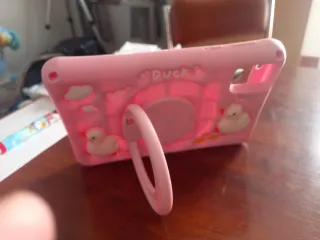 Funda rosa para tablet