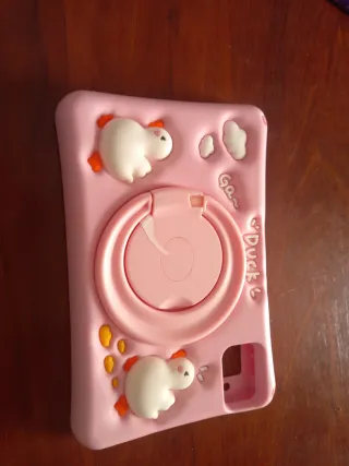 Funda rosa para tablet