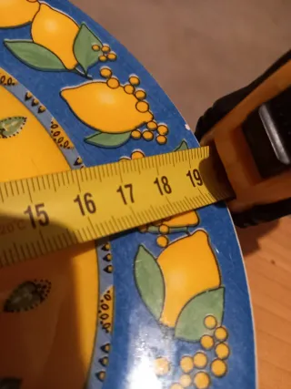 3 Platos Cerámica Provenzal