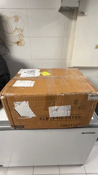 Freidora Royal Catering Doble