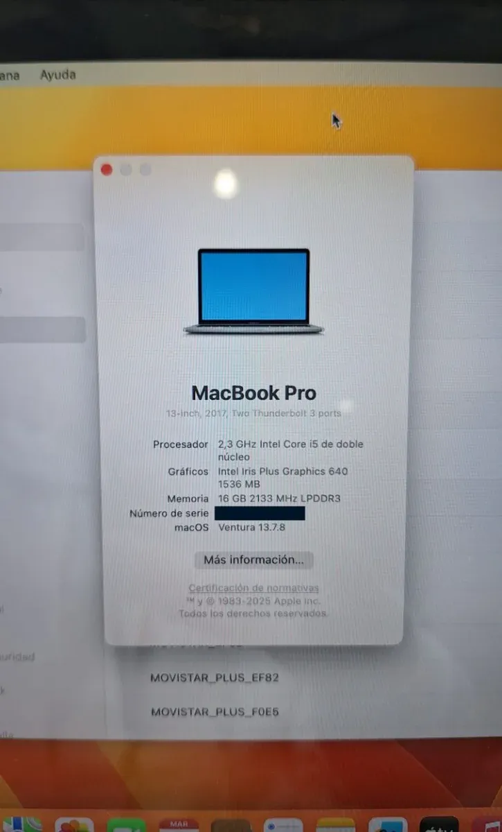 MacBook Pro 13 i5 16GB 512GB afbeelding 9
