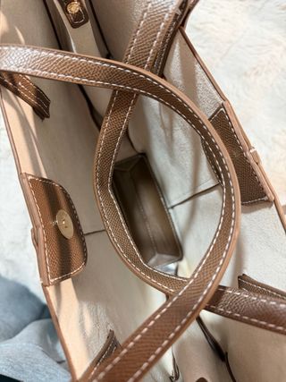 Bolso Polène Marrón con Neceser