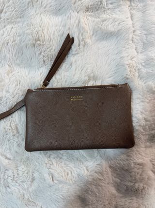 Bolso Polène Marrón con Neceser