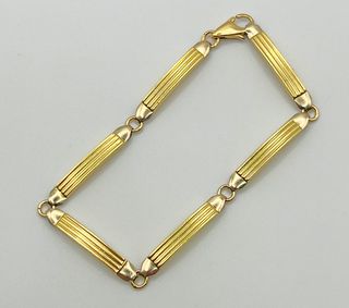 Pulsera Oro Combinado 18k 8.36 gr