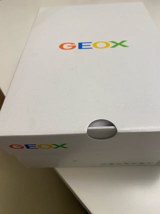 Zapatos Geox Negros Cordones Hombre/ Niño