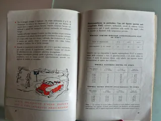 Libretto Fiat Consigli agli Utenti 1954