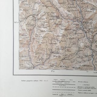 Carta geografica militare, Piemonte Demonte, Cuneo