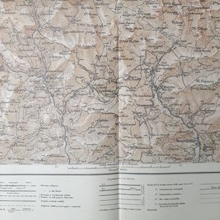 Carta geografica militare, Piemonte Demonte, Cuneo