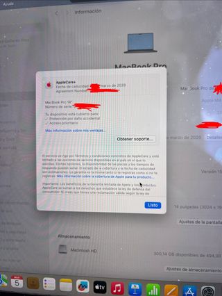 MacBook Pro M4 14” 24GB + 2 AÑOS DE SEGURO