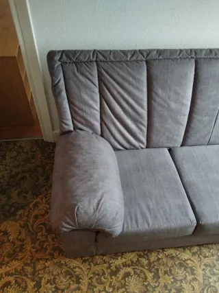 Sofá de 3 plazas gris