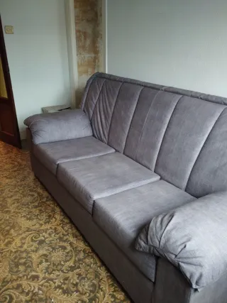 Sofá de 3 plazas gris